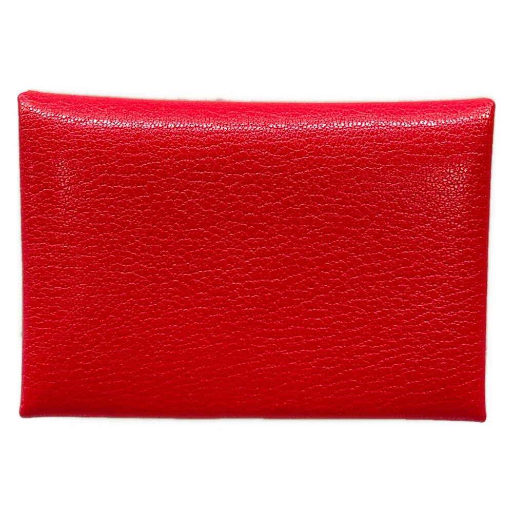 Hermes Calvi Duo Rose Extreme Chevre W #355096H88B
